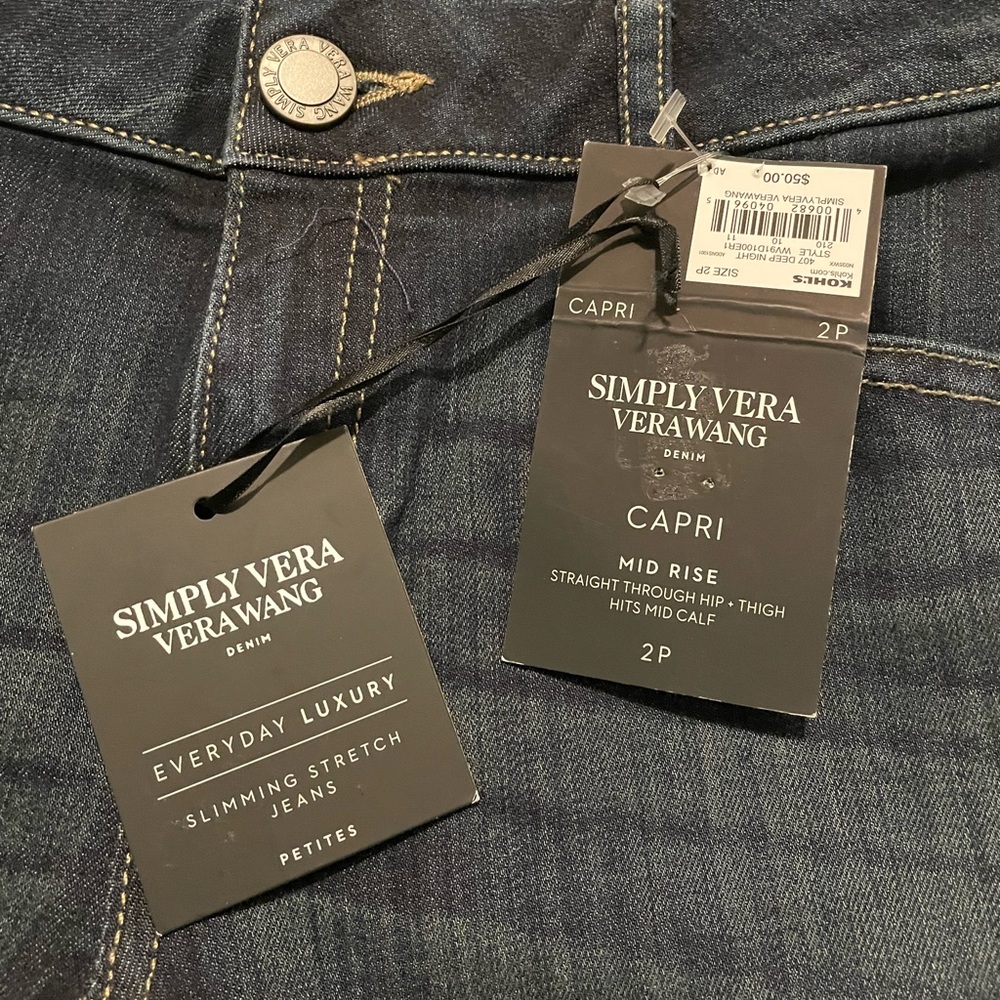 Simply Vera jean capris - Picture 2 of 6
